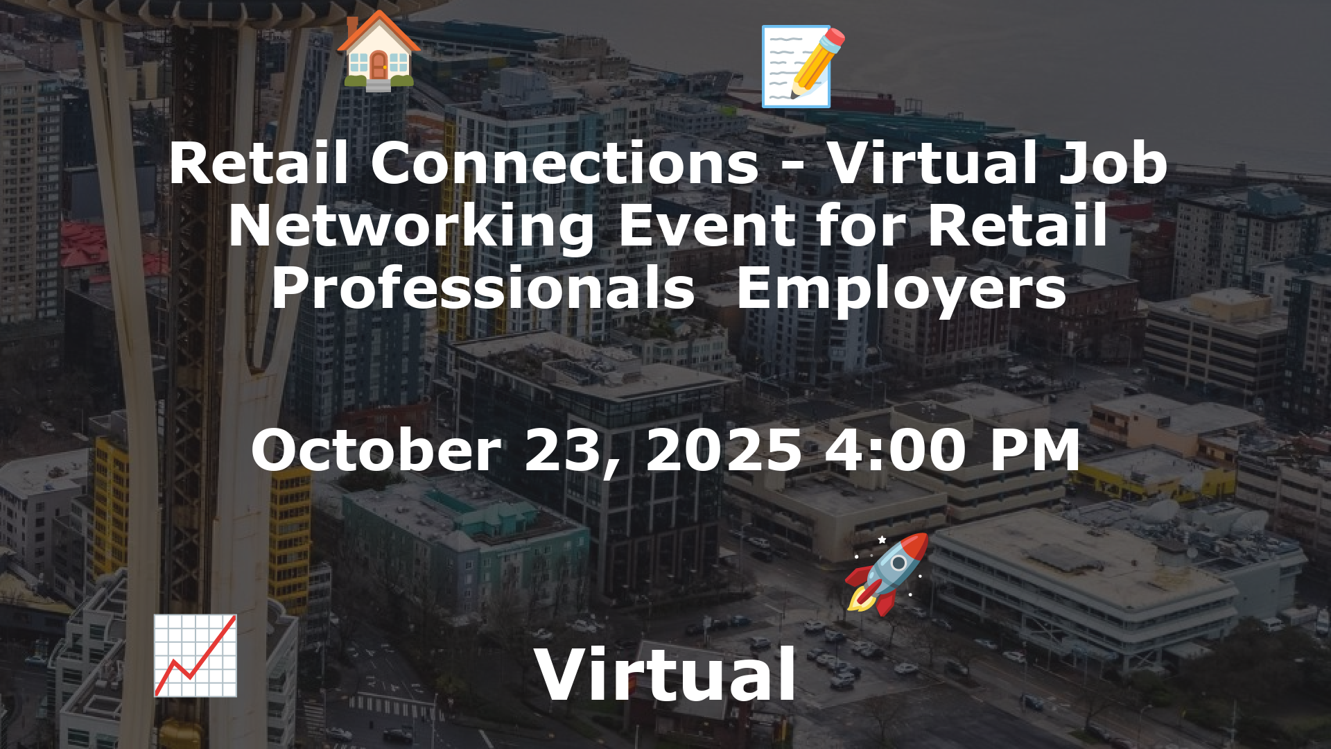 Retail Connections - Virtual Job  Networking Event for Retail Professionals  Employers event image